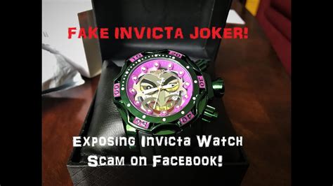 invicta joker watch fake|copy of invicta watch.